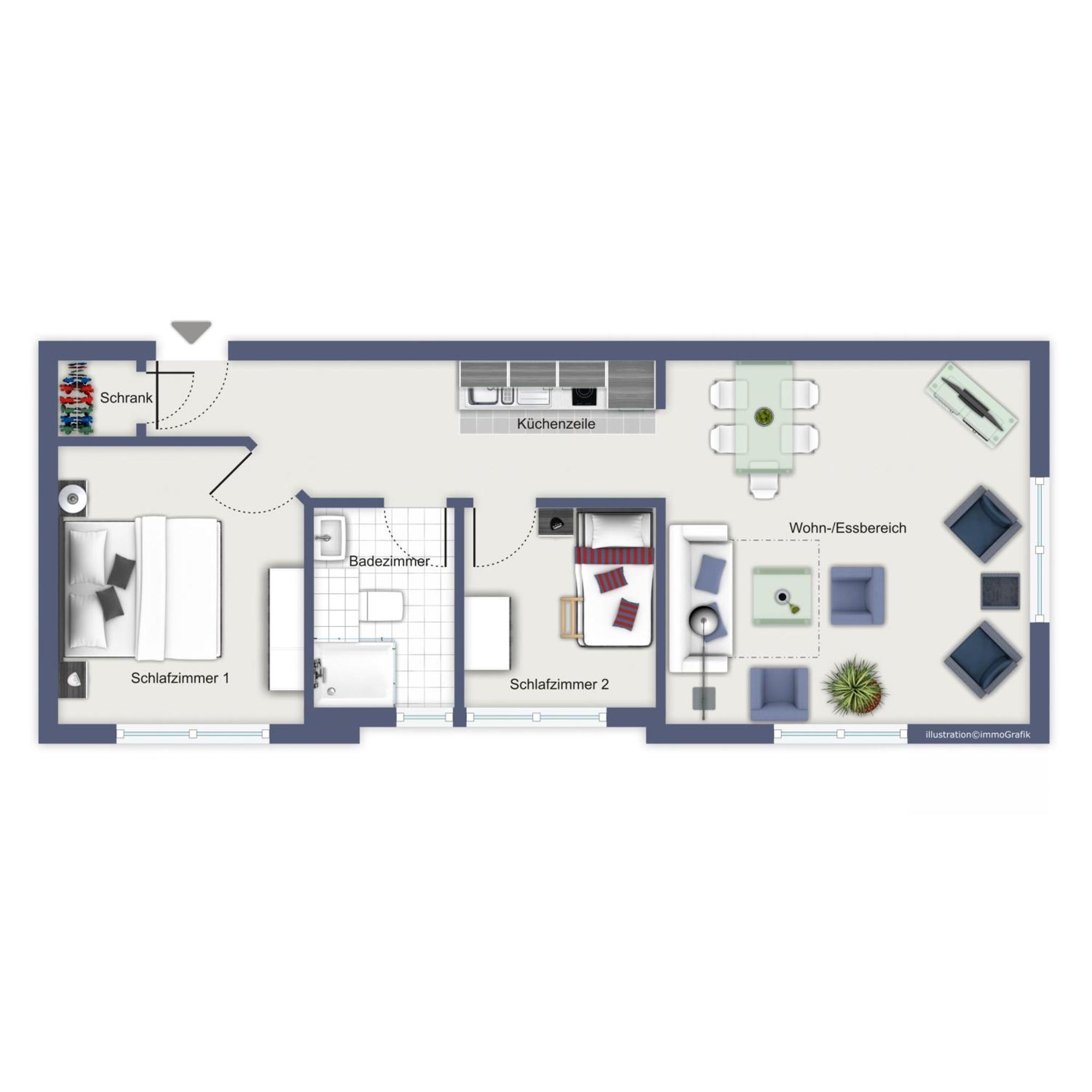 Meeresblick 215 Apartment Kuehlungsborn